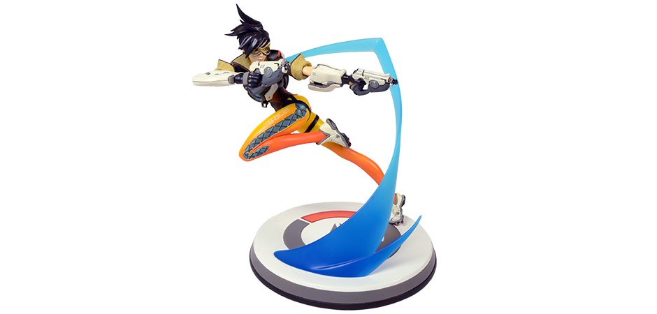 blizzard overwatch statue