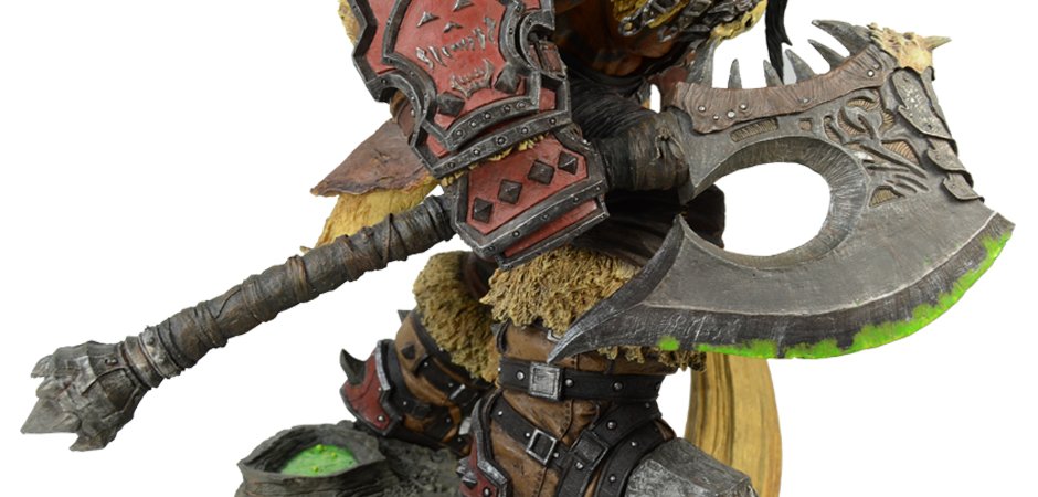 Grommash Hellscream World of Warcraft Blizzard Statue