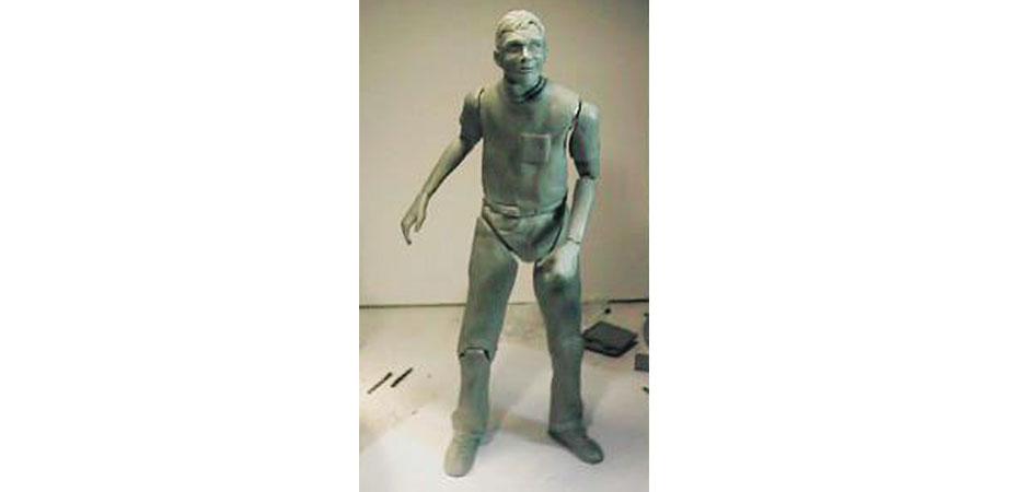 GeekMan Action Figure Sculpture Prototype