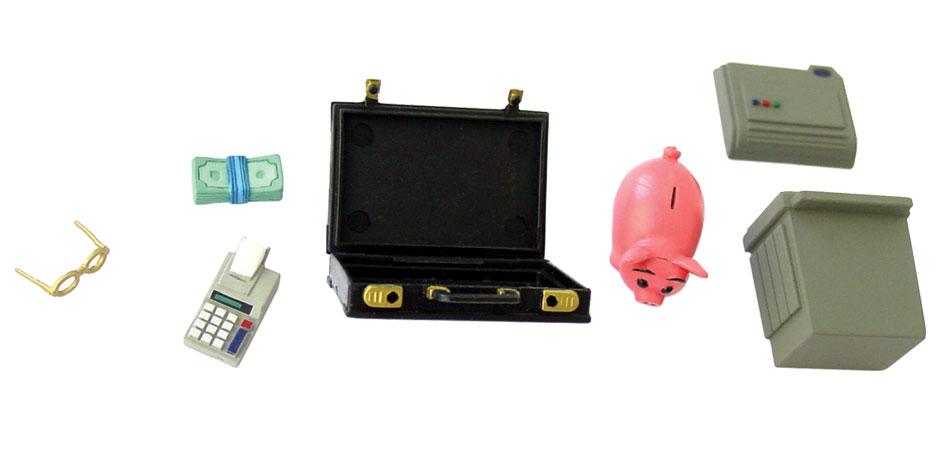 MoneyMan Accountant Toy Accessories
