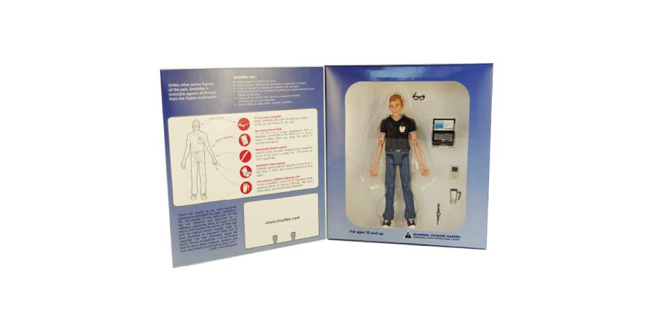 McAfee It Security GeekMan Action Figure