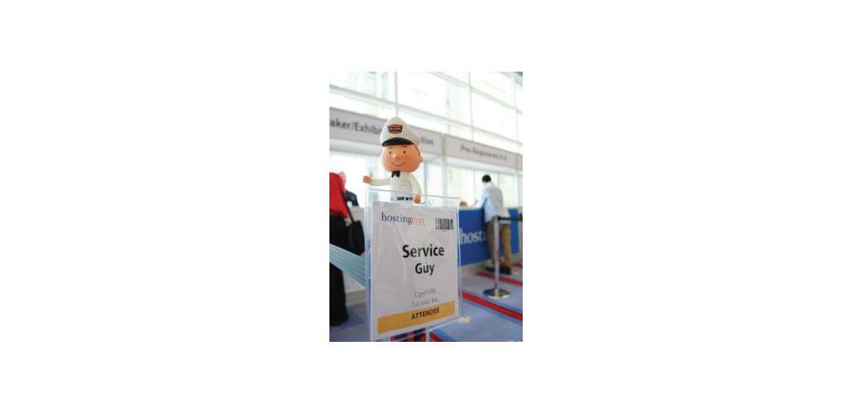 Tucows OpenSRS Custom Service Guy Toy
