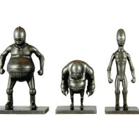 FITC Custom Metal Luchador Figurines