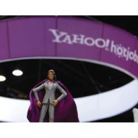 Super Recruiter Action Figure at Yahoo! Booth