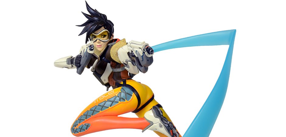 Overwatchers, Overwatch Brasil ~ Unboxing: Estátua Tracer ~ Overwatchers