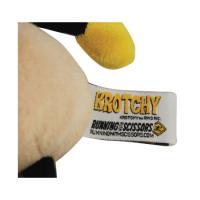 Running with Scissors Postal Krotchy Plush Toy Tag